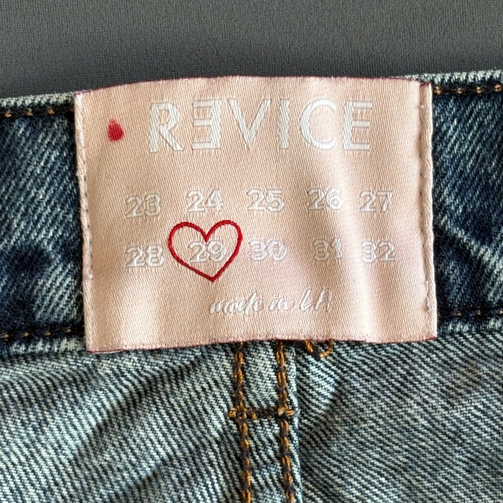 Revice Jeans Contrast Denim | Size 29 | Two Toned Y2K 90s Style - Picture 8 of 10